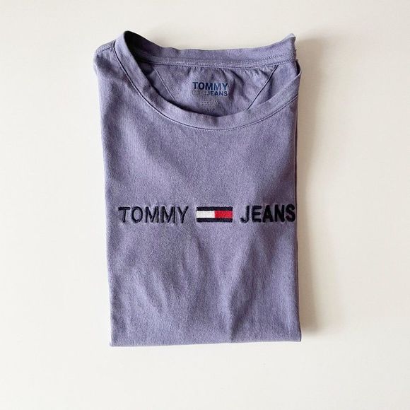 Vintage Tommy Jeans T-Shirt Embroidered - Picture 1 of 5
